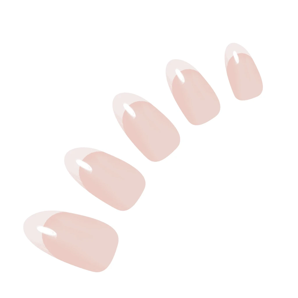 Nude · Pink · Muted nail art