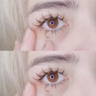 Natural · Defined · Wispy lash inspiration