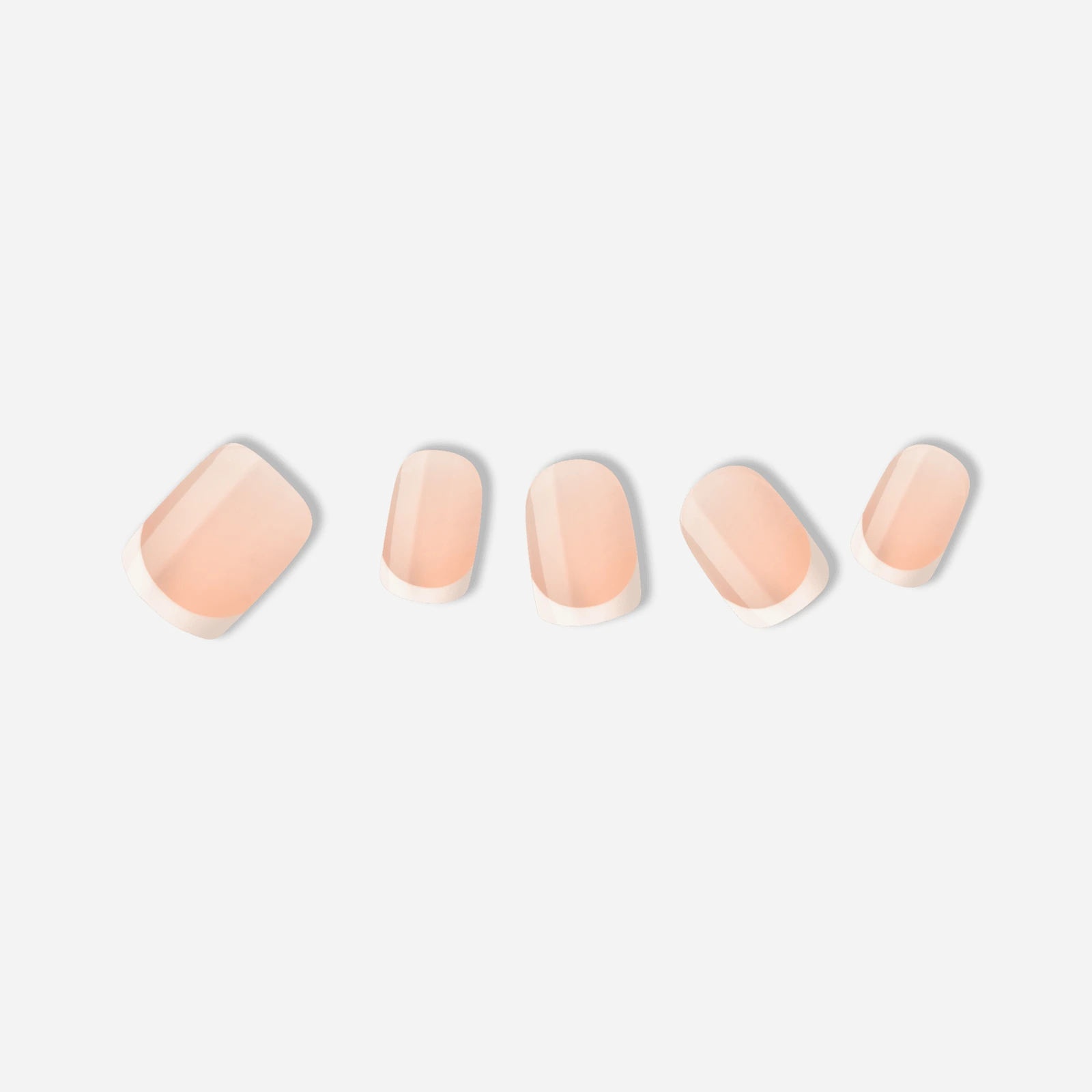 Nude · Pink · White nail art