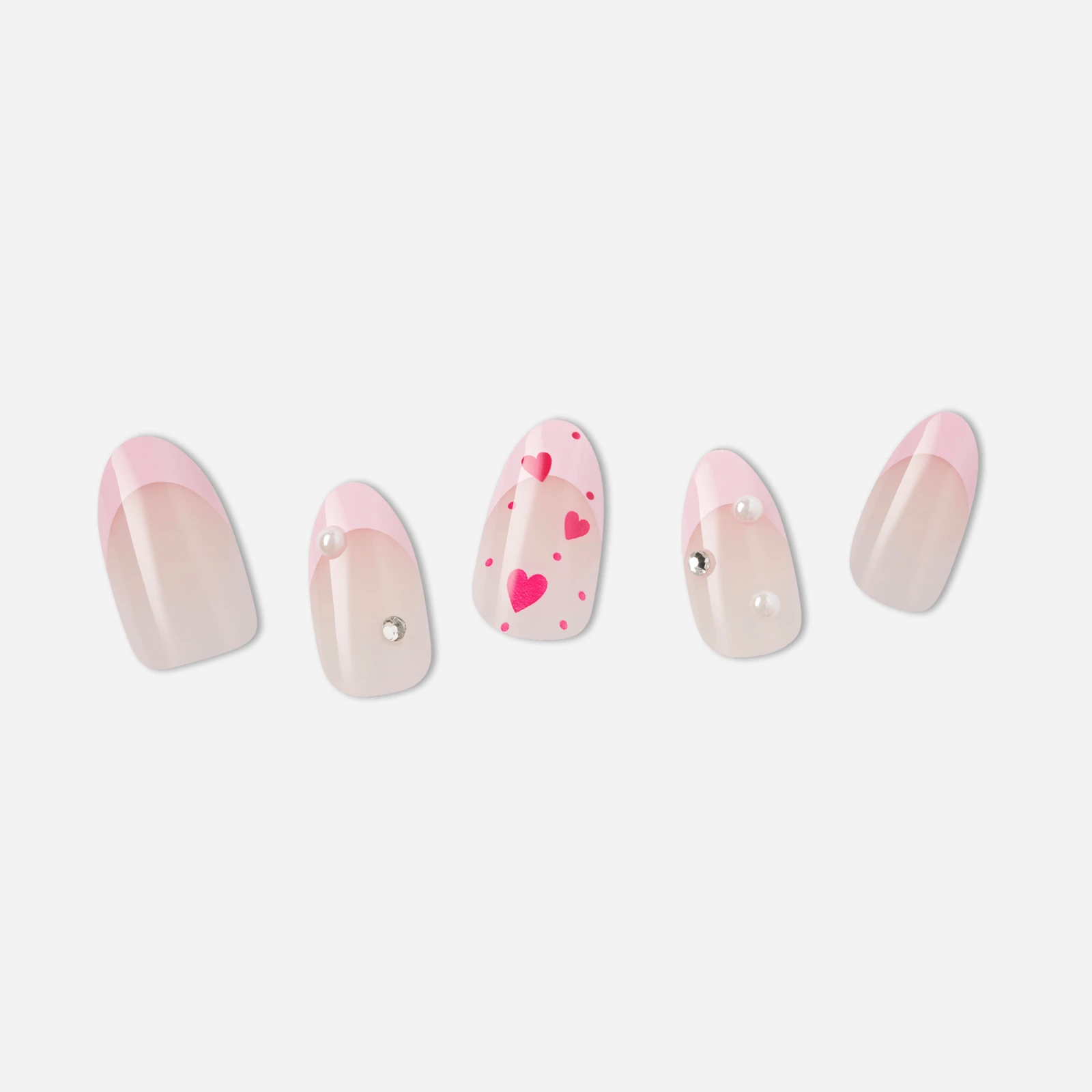 Nude · Pink · Muted nail art