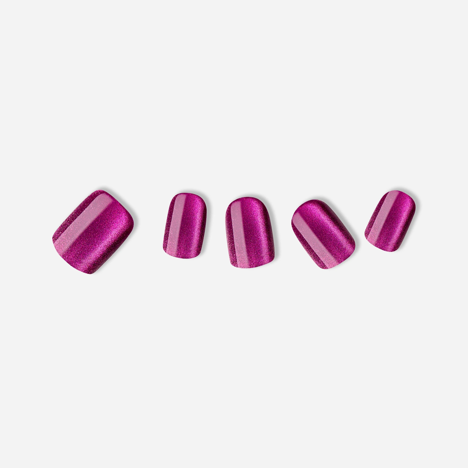Purple · Fine shimmer · Chrome nail art
